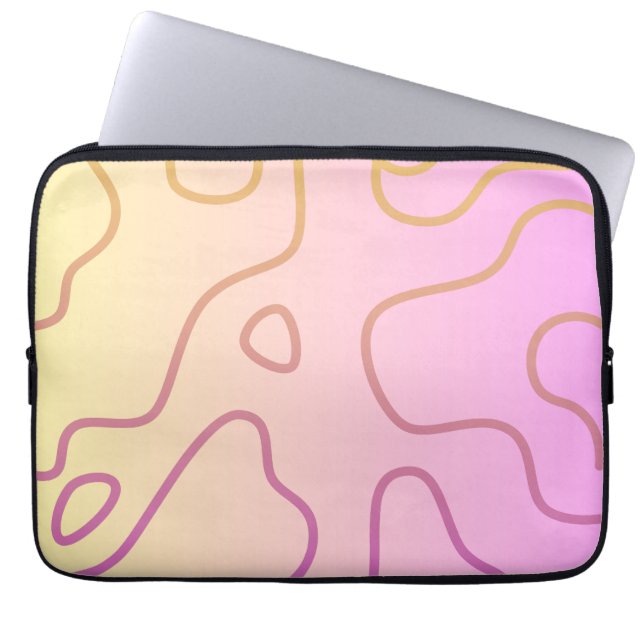 camouflage laptop sleeve (Front)