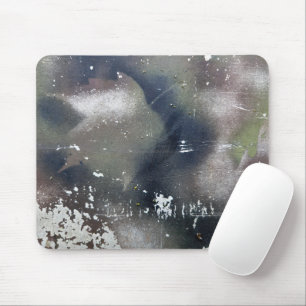 Camouflage Leaf Pattern Mouse Mat