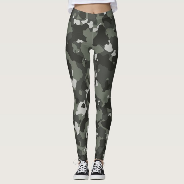 Camouflage Leggings Design (Front)