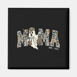 Camouflage Mallard Duck Retro Camo Hunting Mama Ha Magnet