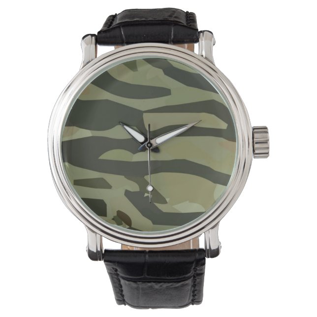 Camouflage Man's Watch (Front)