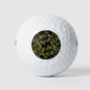 Camouflage military golf balls