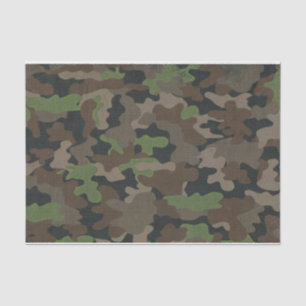 Camouflage Military inspired Tactical Outdoor Tissue Paper