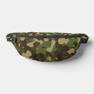 Camouflage Military-Style Bum Bags