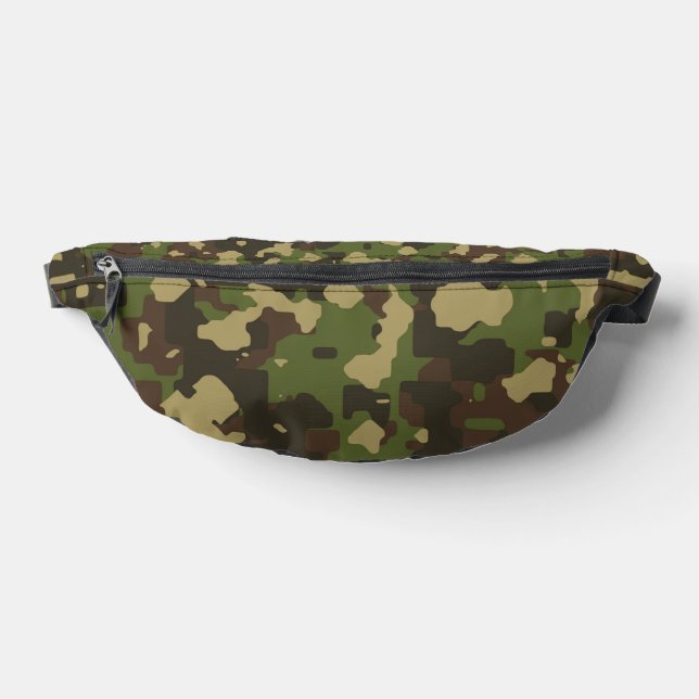  Camouflage Military-Style  Bum Bags (Lay Down)