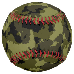Camouflage military style pattern softball