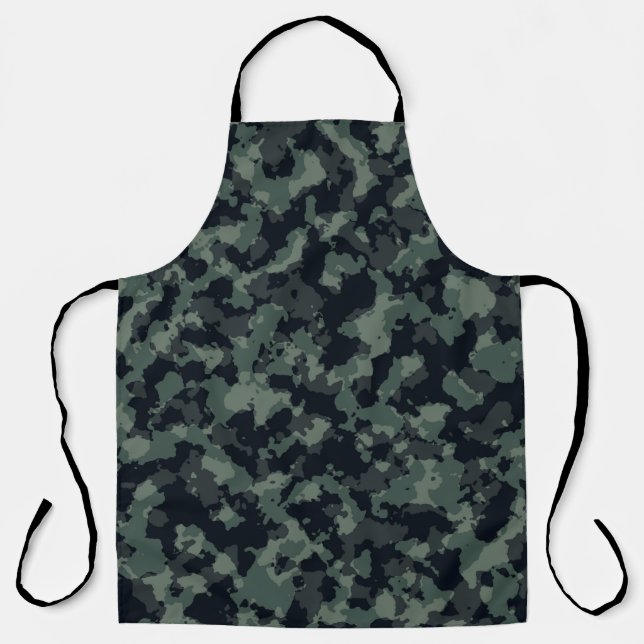 Camouflage military texture apron (Front)