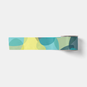Camouflage, modern, cool, trendy, urban geometric satin ribbon
