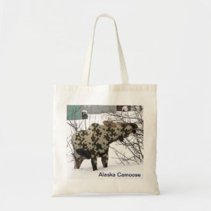 Camouflage Moose (Camoose) Tote Bag