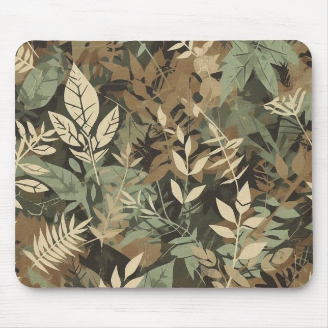 Camouflage Mouse Mat (Front)