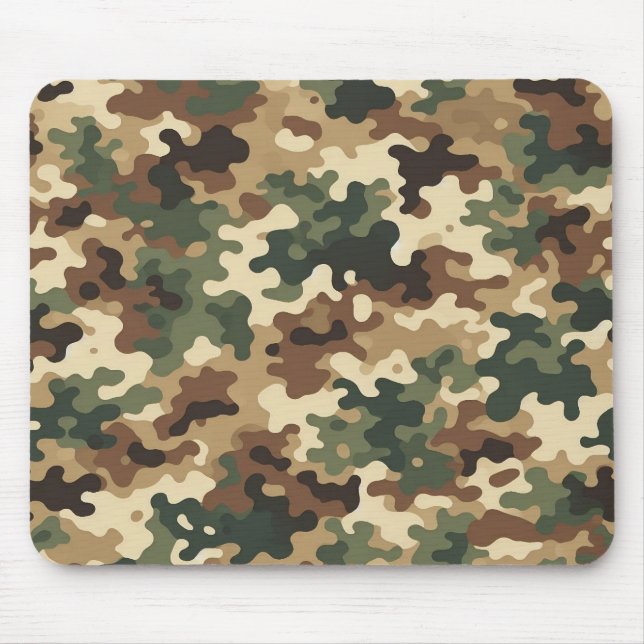 Camouflage Mouse Mat (Front)