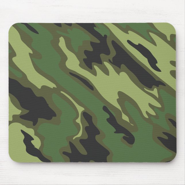 Camouflage Mouse Mat (Front)