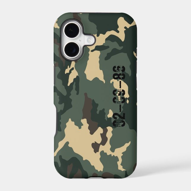 Camouflage Muster (Back)