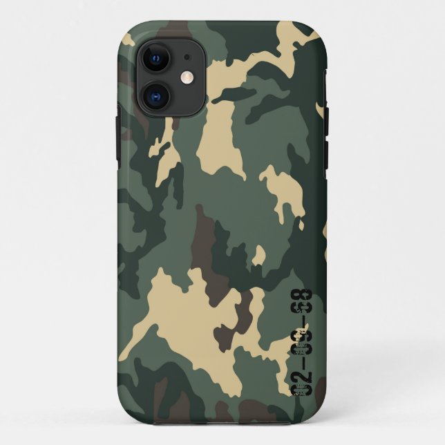 Camouflage Muster Case-Mate iPhone Case (Back)