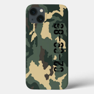 Camouflage Muster iPhone 13 Case