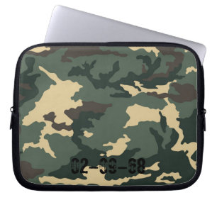 Camouflage Muster Laptop Sleeve