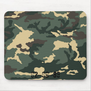 Camouflage Muster Mouse Mat