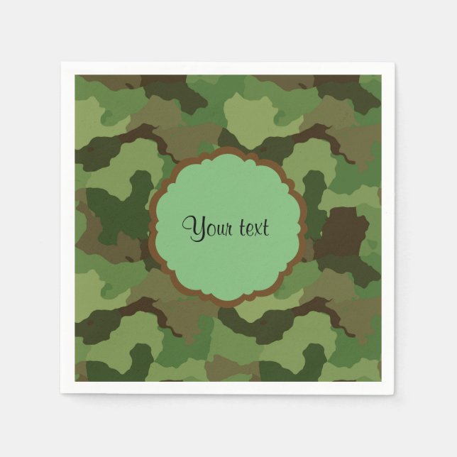 Camouflage Napkin (Front)