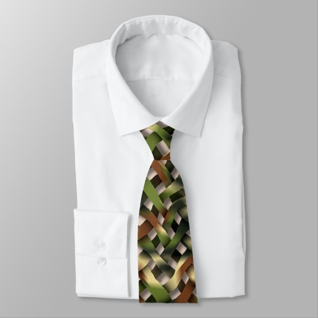 Camouflage Net Tie (Tied)