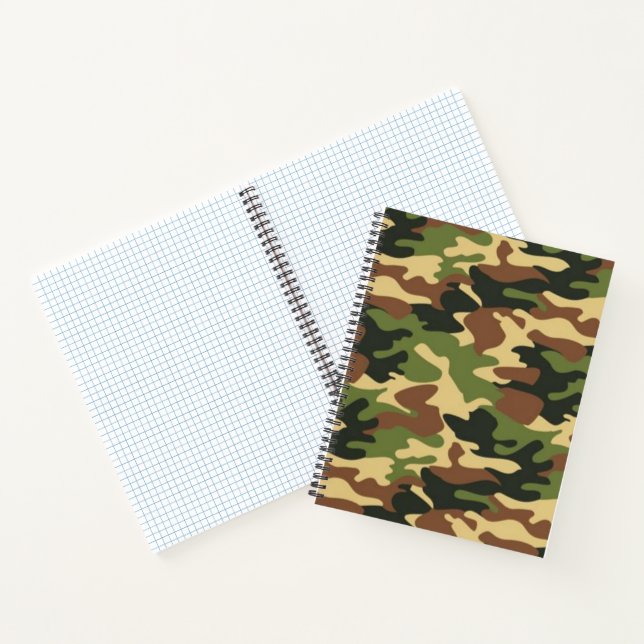 camouflage notebook (Inside)