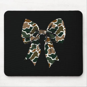 Camouflage Old Camo Bow Camo Coquette Bow Hunting Mouse Mat