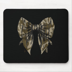 Camouflage Old Camo Bow Camo Coquette Bow Hunting Mouse Mat