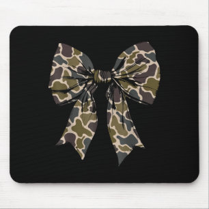 Camouflage Old Camo Bow Camo Coquette Bow Hunting Mouse Mat