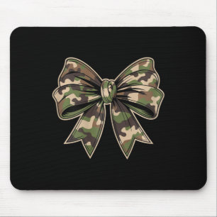 Camouflage Old Camo Bow Camo Coquette Bow Hunting Mouse Mat