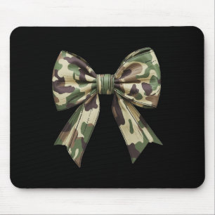 Camouflage Old Camo Bow Camo Coquette Bow Hunting  Mouse Mat