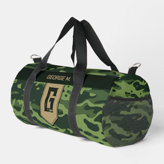 Camouflage Pattern Duffel bag for Man/Father (Right Corner)