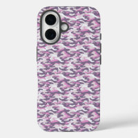 Camouflage Pattern in double Gray and Pink