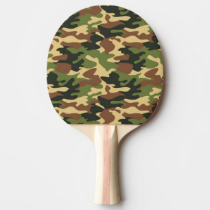 camouflage ping pong paddle