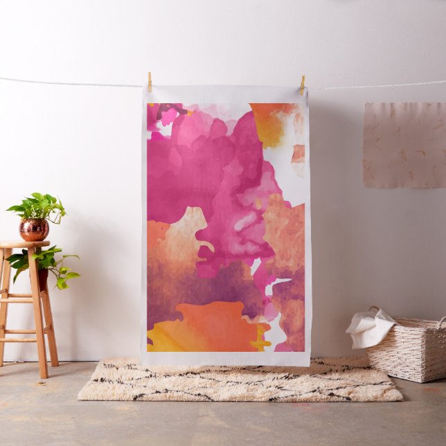 Camouflage Pink Fabric (In Situ)