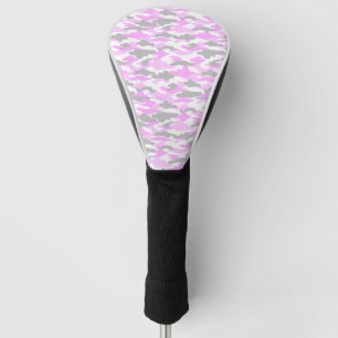 CAMOUFLAGE (PINK) GOLF HEAD COVER