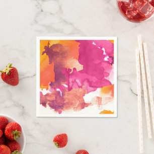 Camouflage Pink Napkin