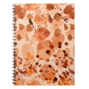 Camouflage seamless pattern with natural khaki san notebook