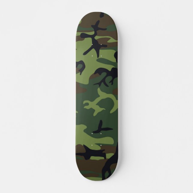 Camouflage Skateboard (Front)