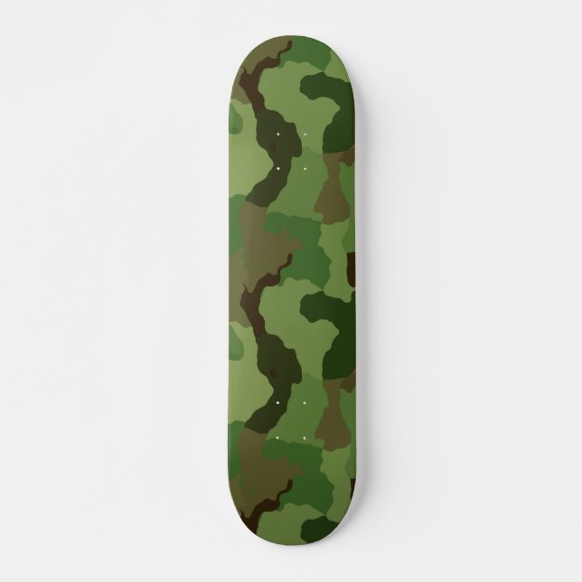 Camouflage Skateboard (Front)