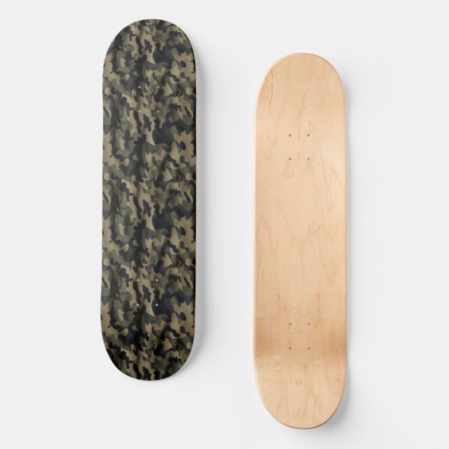 Camouflage Skateboard (Front)