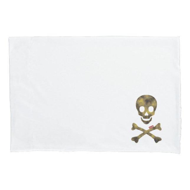 Camouflage Skull Pillowcase (Front)