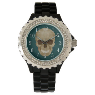 Camouflage Skull Watch