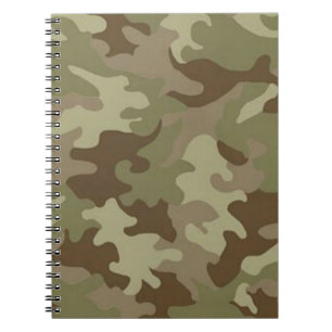 Camouflage Spiral Notebook