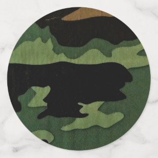 Camouflage table confetti