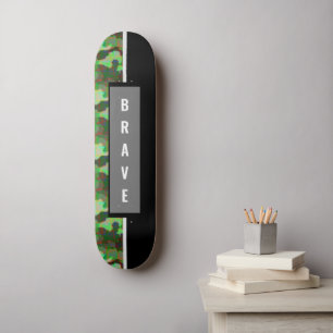 Camouflage Template Skateboard
