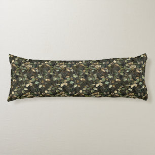 Camouflage Texture Dining Room Decor Coastal Outdo Body Cushion