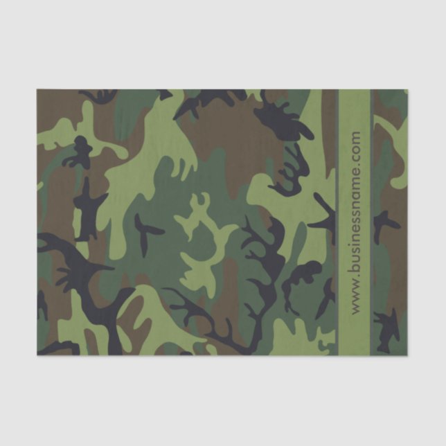 Camouflage Tissue Paper (Front)
