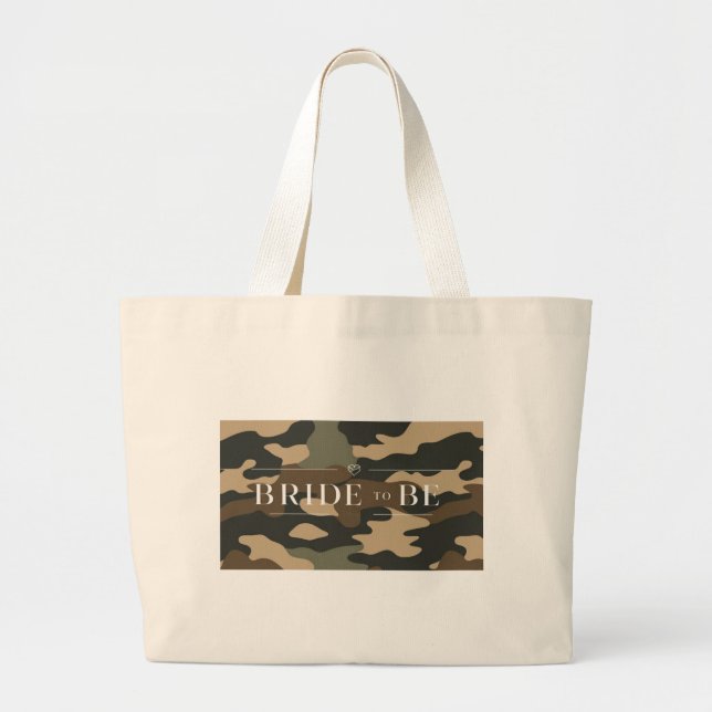 Camouflage Tote Bag  (Front)