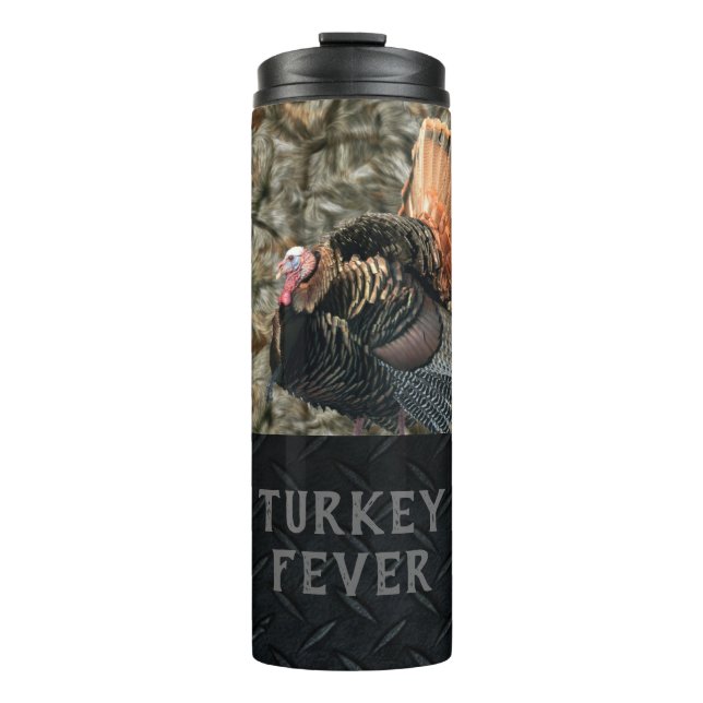 Camouflage Turkey Hunting  Men's Tumbler (Front)