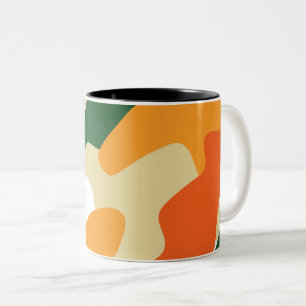 camouflage Two-Tone coffee mug