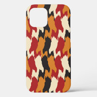 Camouflage unicorn heads, repeating pattern.